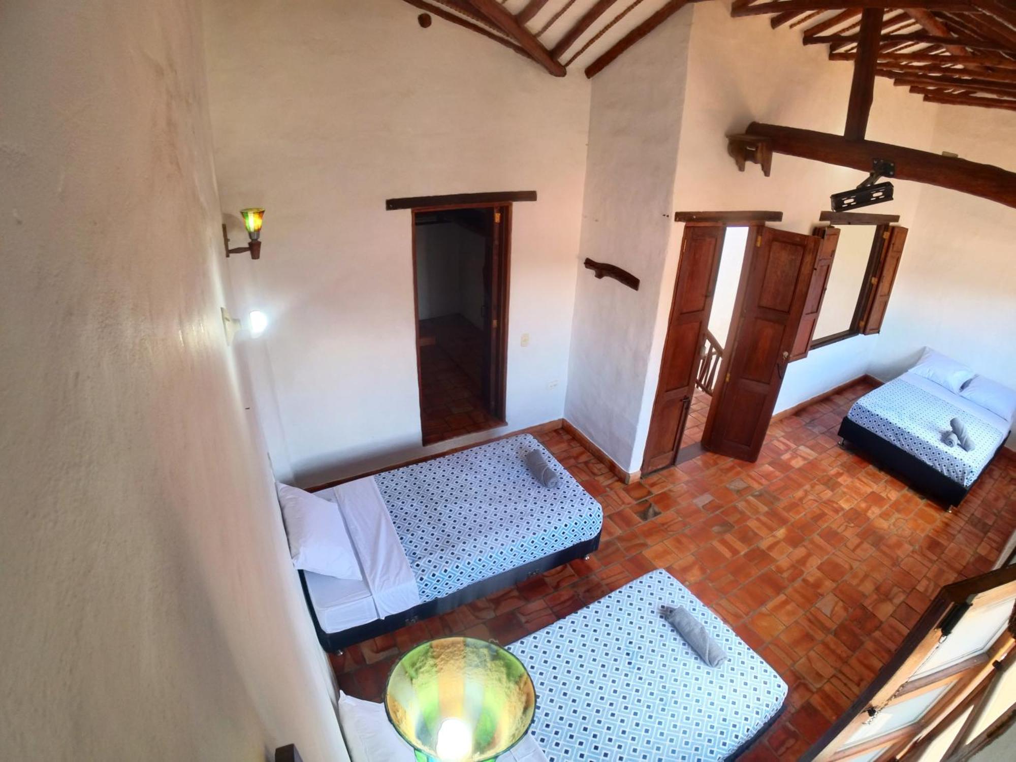La Casa Del Toche Barichara Hotel Eksteriør billede