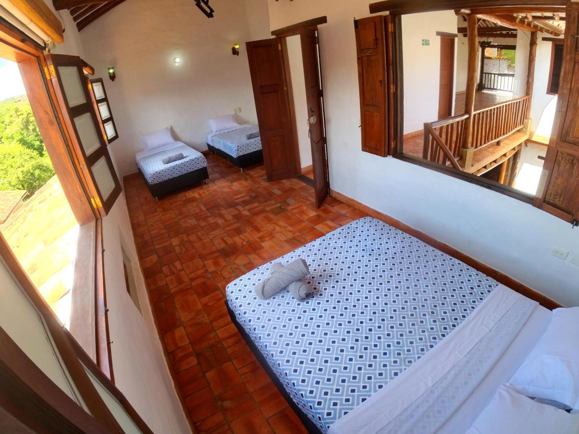 La Casa Del Toche Barichara Hotel Eksteriør billede
