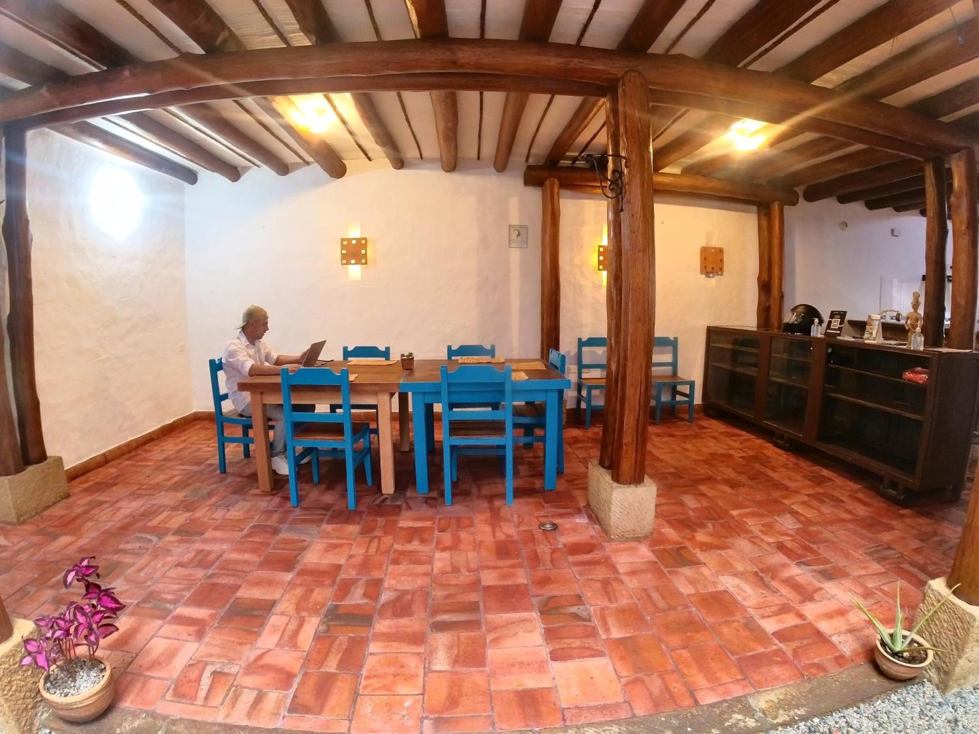 La Casa Del Toche Barichara Hotel Eksteriør billede