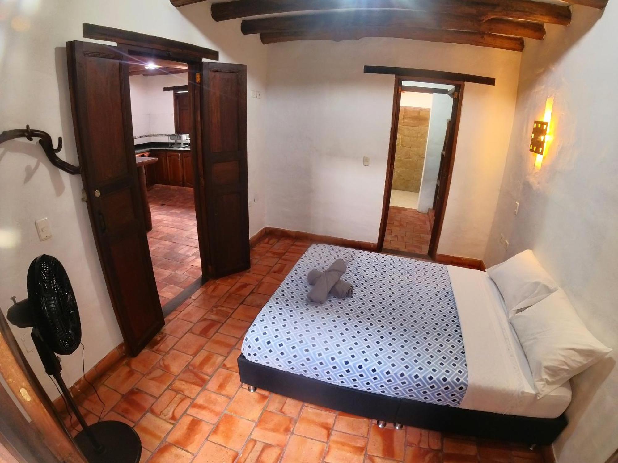 La Casa Del Toche Barichara Hotel Eksteriør billede